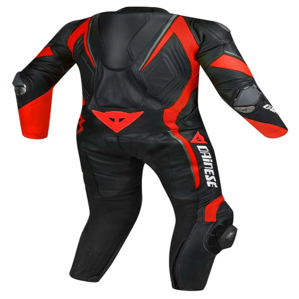 Dainese Aero Evo D1 1pc Suit Red Fluo, Motardinn