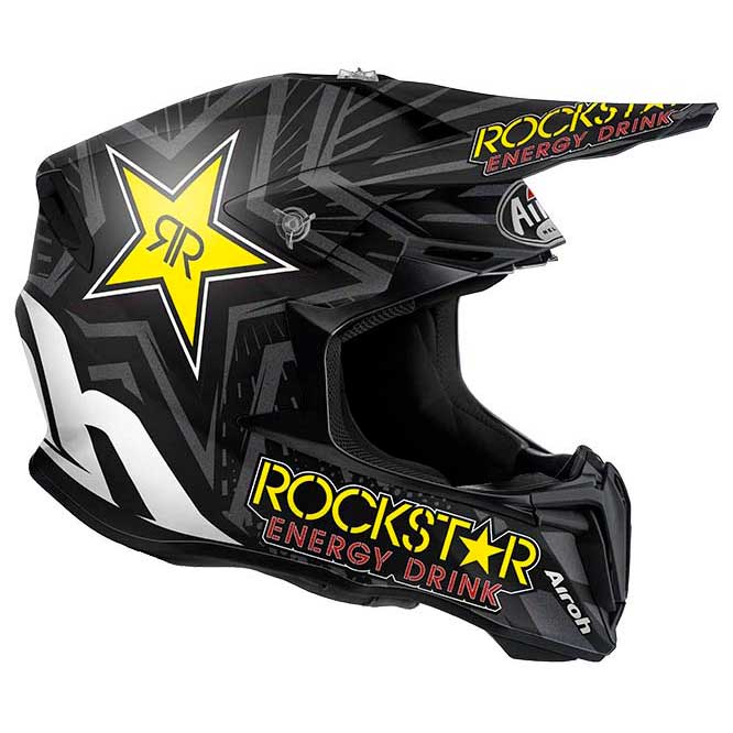 2021 Airoh Twist 2.0 Rockstar MX Helm Crosshelm HP7 Motocross Quad Enduro 