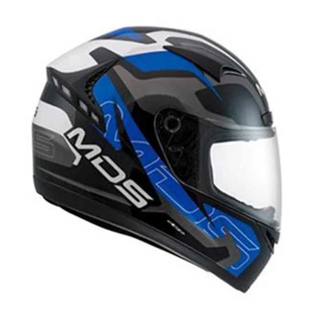 Mds M13 Combat Full Face Helmet Black 