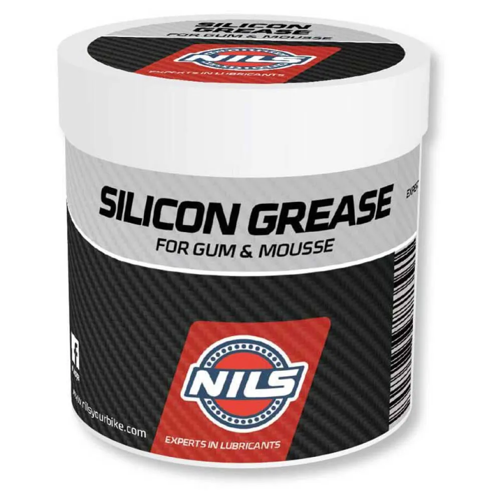 Nils Silicon Grease Gum and Mousse Wit, Motardinn