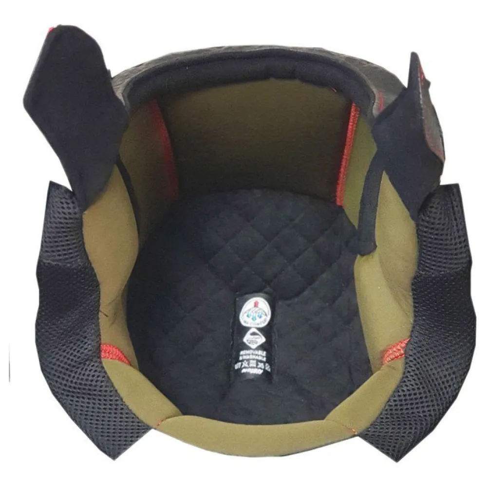 Nolan N21/Visor Clima Comfort Liner Pad Green, Motardinn