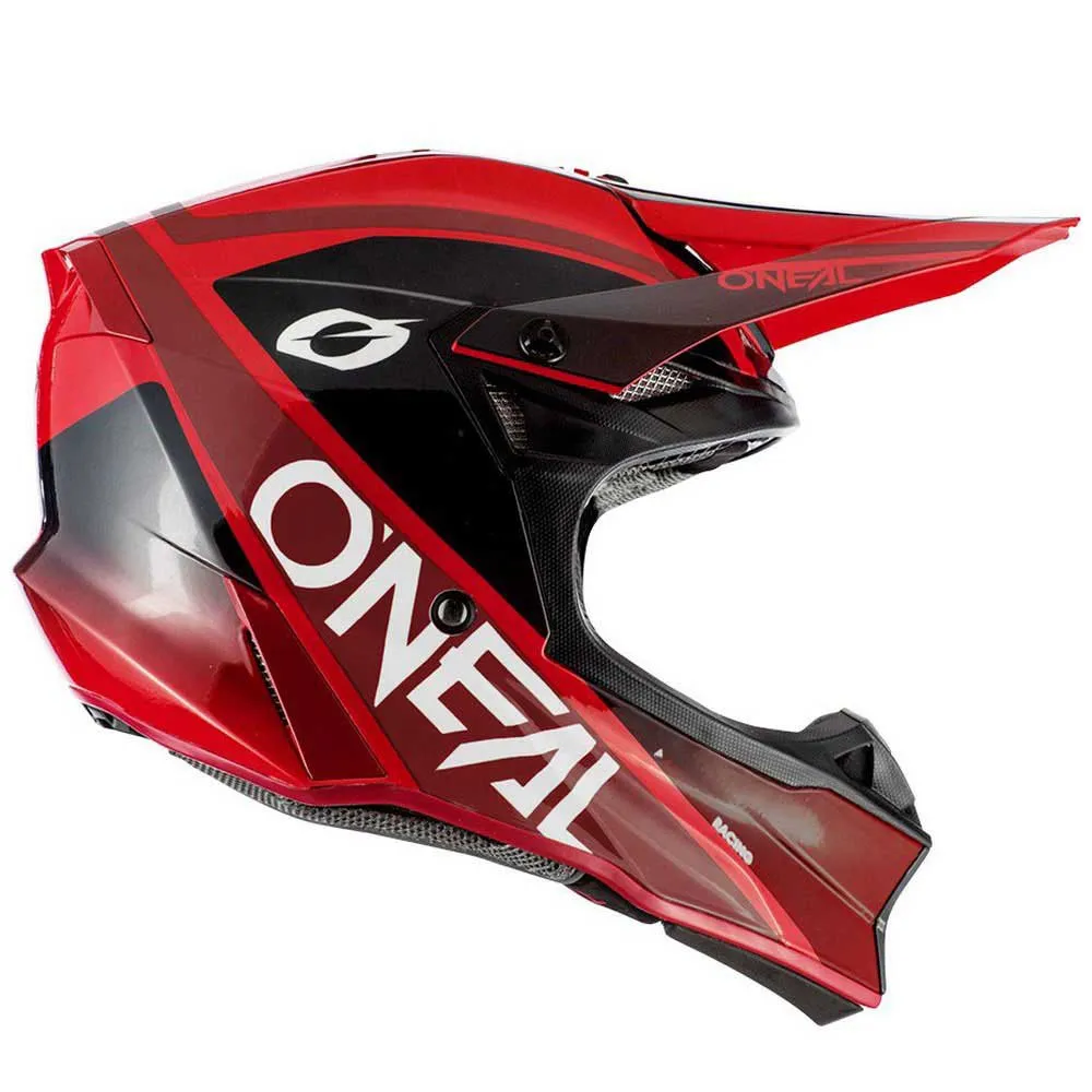 Oneal 10 Series Hyperlite Core Motocross Helmet Red, Motardinn