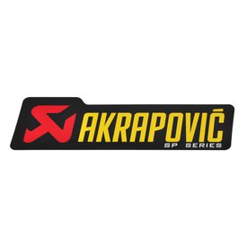 Akrapovic SP Series Aufkleber