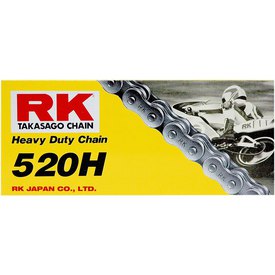 RK Chaîne 520 Heavy Duty Clip Non Seal Drive