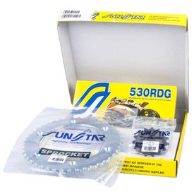 Sunstar sprockets Kit Transmisión RDG 110 Rivet 530 X-Ring Performance