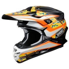 Shoei VFX-W Turmoil TC8 Motocross Helm