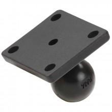 ram-mounts-soutien-2x1.7--base-with-1--ball-and-universal-amps-hole-pattern