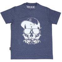 Rock or die Kortärmad T-shirt Skull Crew