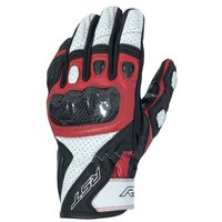 RST 2123 Stunt III 3 Motorcycle Gloves Black Short Ce Approved White