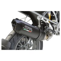 GPR GHISA SLIP ON EXHAUST FOR BMW R 1200 RT 2015-2016 & 2017 EURO 4