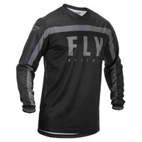 Fly Racing Lightweight Base Layer Long Sleeve Top Black, Large 