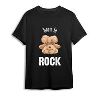 Rock or die Camiseta Manga Corta Born To Rock