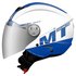 MT Helmets Casco Jet City Eleven SV Smart Pearl