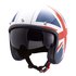 MT Helmets Casco Jet Le Mans SV UK Flag