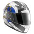 MDS M13 Ronin Blue Volledig Gezicht Helm