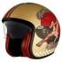 Premier Helmets Vintage Pin Up BM Open Face Helmet