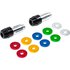 Hashiru Handlebar End Pair With Colour Rings Stopper