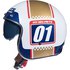 MT Helmets Öppen Ansikts Hjälm Le Mans 2 SV Numberplate
