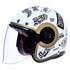 SMK Retro Tracker オープンフェイスヘルメット