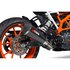 Scorpion exhausts Serket Taper Slip On Carbon Fibre Duke 390 17-20
