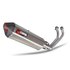 Scorpion exhausts Sistema Completo Serket Parallel Brushed Stainless T-Max 530 12-16 Not Homologated