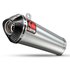 Scorpion exhausts Silenciador Power Cone Slip On Carbon/Stainless Speed Triple 1050 08-10 Not Homologated