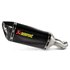 Akrapovic Lyddemper Slip On Line Carbon Fiber Muffler Z900 20 Ref:S-K9SO6-HZC