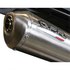 GPR Exhaust Systems Satinox Cafe Racer Oval 400x90x120 mm Homologated