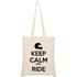 kruskis-keep-calm-and-ride-tote-tasche